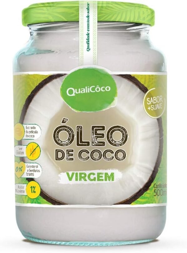 Qualicoco Oleo Coco Virgem 500Ml